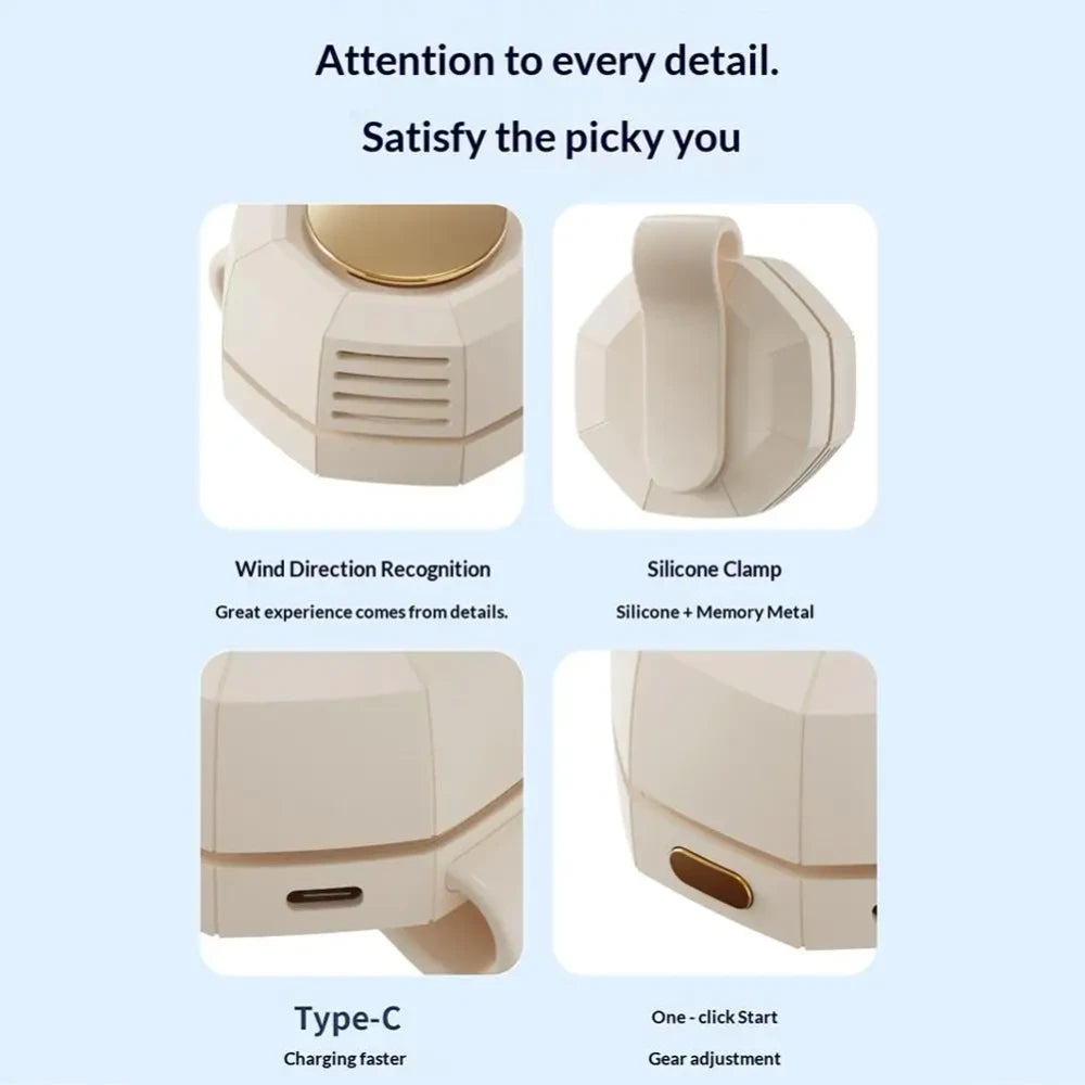 Portable Leafless Handheld Fan