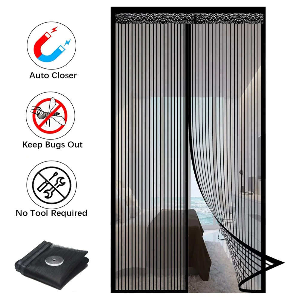 Magnetic Insect Screen Door