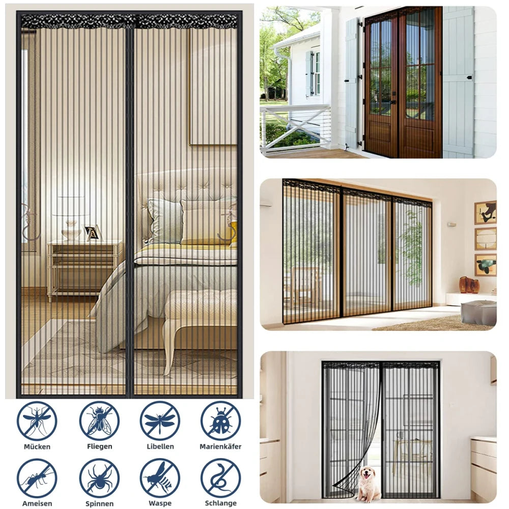Magnetic Insect Screen Door